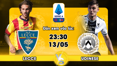 Link xem trực tiếp Lecce vs Udinese