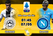 Link xem trực tiếp Udinese vs Napoli