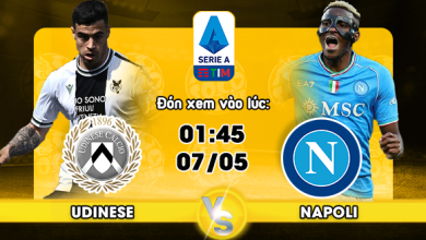 Link xem trực tiếp Udinese vs Napoli