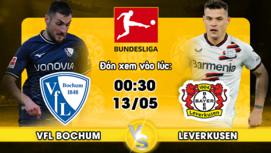 Link xem trực tiếp VfL Bochum vs Bayer Leverkusen
